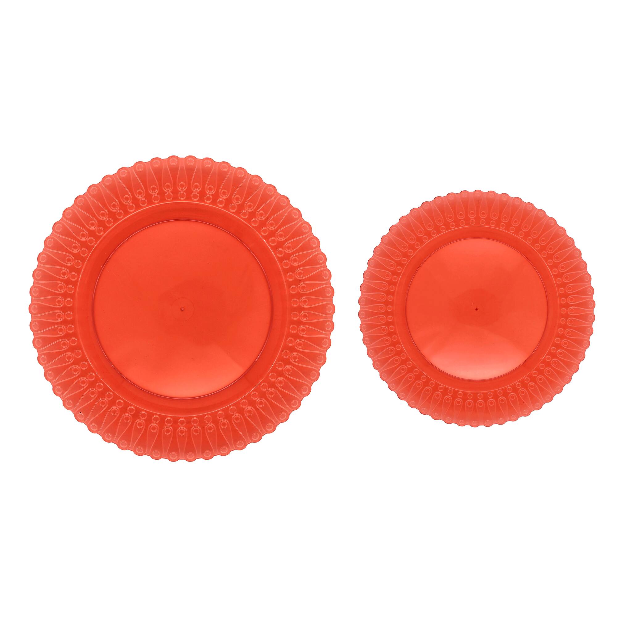 Jonathan Adler x Michaels Red Plastic Plates Set